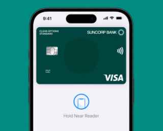 Suncorp Bank Apple Pay Credit Cards (Mobile)